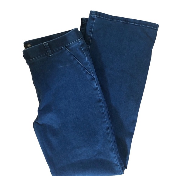 BetaBrand Mid Rise Denim Pull On Jean Sz XLT Tall Dark Wash Feel Like Yoga Pants - Picture 2 of 6